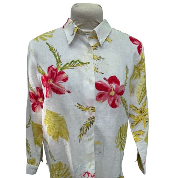 Floral Print Women's Shirt and Skirt Set - Picture 5 of 16